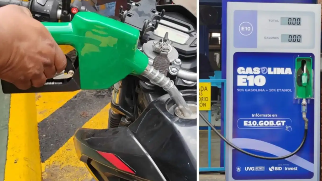 guatemala usa gasolina E10